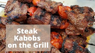 Steak Kabobs for the Grill [upl. by Pinsky]