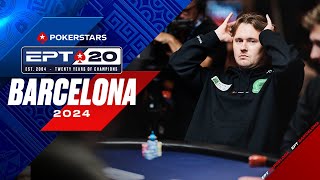 €5300 Main Event  DAY 3  EPT Barcelona 2024 [upl. by Vere685]