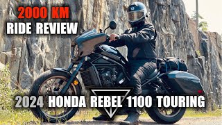 2024 Honda Rebel 1100 Touring DCT  Ride Review [upl. by Yaakov661]