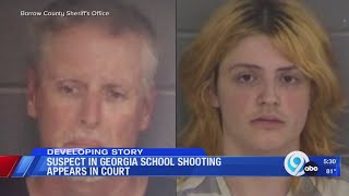 Suspect in Georgia school shooting appears in court [upl. by Haram]