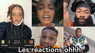 😱🇸🇳31🇨🇲 LES REACTIONS APRÈS LE MATCH DU CAMEROUNSÉNÉGAL [upl. by Salchunas113]