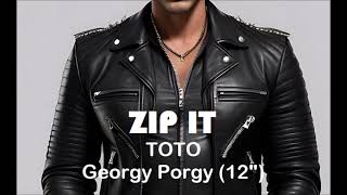 Zip It Toto  Georgy Porgy 12quot Instrumental Karaoke [upl. by Faustus599]