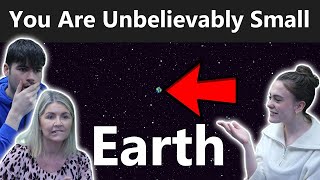 BRITISH FAMILY REACTS  How The Universe Is WAY Bigger Than You Think [upl. by Nahem]