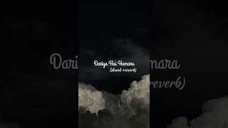 Dariya hai hamara slowed  reverb Noha lovely voice for nadeem sarwar [upl. by Ecylla]