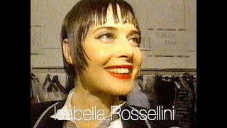 Dolce amp Gabbana AW96 Fashion TV Sibyl Buck Isabelle Rossellini [upl. by Olette]