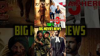 Top 5 Big Movies News  Filmy NEWZ 2 [upl. by Sephira]