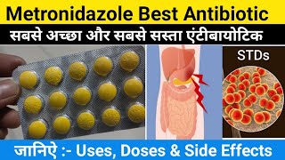 Metronidazole Tablet  Flagyl 400 Tablet  Antibiotic Tablet  Metrogyl 400 Uses In Hindi [upl. by Pucida]