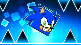 Sonic Plays GEOMETRY DASH [upl. by Laurinda225]