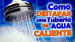 ► Como DESTAPAR una TUBERIA de AGUA Tapada con SARRO y Limpiar al 100 la REGADERA [upl. by Ztnahc]