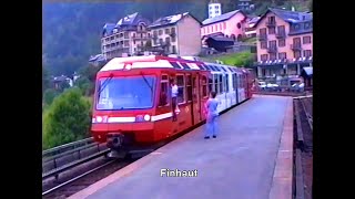 RD21655vid Mont Blanc Express  Martigny to Chamonix [upl. by Seema]