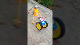 Homemade Robot with DC Motor [upl. by Kore]