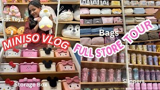 Miniso Store Tour 🌈  Complete Tour 💫  latest collection of 2024 [upl. by Petula]