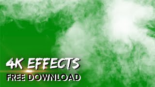 Smoke Green Screen 4K  Free Download [upl. by Nay]