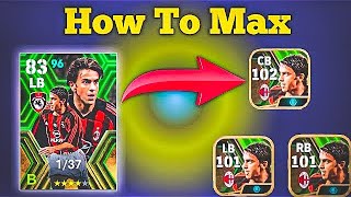 How To Max A Costacurta in eFootball mobile 2024 [upl. by Anaj]