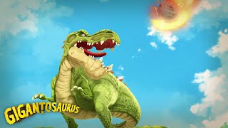 Giganto rescues the dinos from a meteorite  Dinosaurs Cartoons  Gigantosaurus Multilingual [upl. by Lramaj]