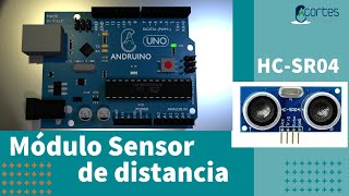 Proyecto Arduino  Sensor de ultrasonido de distancia HCRS04 Con NewPing [upl. by Niwrek]