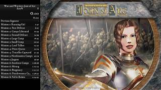 Wars and Warriors Joan of Arc  SPEEDRUN Any in 20608 [upl. by Hank]