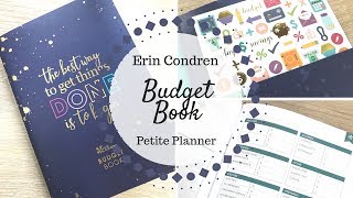 Erin Condren Budget Book  Petite Planner  Walkthrough amp Review [upl. by Yerrok]