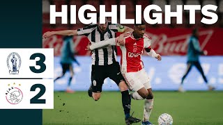 Highlights USV Hercules  Ajax  KNVB Beker [upl. by Leifer]