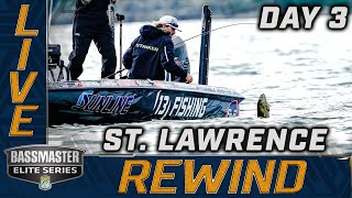 2023 Bassmaster LIVE at St Lawrence River  Day 3 [upl. by Josepha]