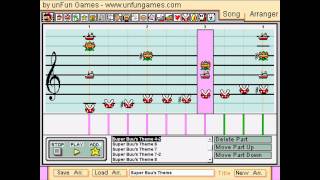 Dragon Ball Z Super Buus Theme on Mario Paint Composer [upl. by Mehetabel660]