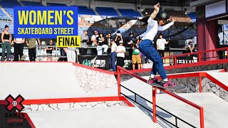 Women’s Skateboard Street FULL COMPETITION  X Games Japan 2023 [upl. by Whitehurst]