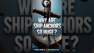 Why Ship Anchor Is Huge anchor maritime lifeatsea maritimelife facts shipnavigation ship [upl. by Adnoel]