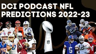 DCIs 2022 NFL PRESEASON PREDICITIONS  DCI Reacts [upl. by Pelage72]