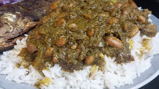 Nsaka madesu pondu ya madesu feuilles de manioc aux haricots cuisine congolaise [upl. by Atinauj]