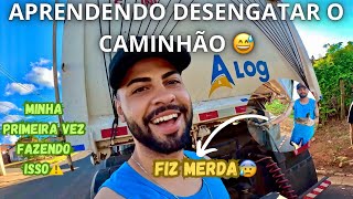 ⚠️VOU MESMO MUDAR DE PROFISSÃO E JÁ ESTOU APRENDENDO  DESENGATANDO A CARRETA⚠️ [upl. by Irotal]