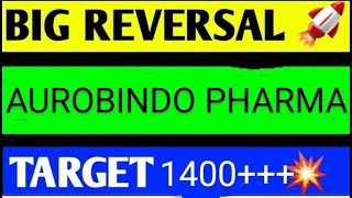 AUROBINDO PHARMA SHARE LATEST NEWS TODAYAUROVINDO PHARAM SHARE ANALYSISAUROBINDO PHARMA SHARE NEWS [upl. by Maximilianus]