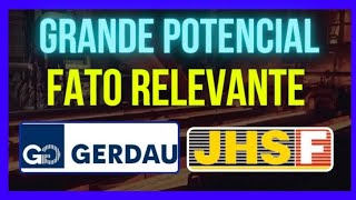 GOAU4 GERDAU BARGANHA da Bolsa JHSF TJ Suspende Decisão de Porto Feliz dividendos goau4 jhsf3 [upl. by Sirdi]