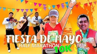 2023 FIESTA DE MAYO Half Marathon Race  Irving TX 10krun [upl. by Richela]