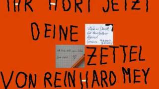 Reinhard Mey Deine Zettel [upl. by Ekaj]