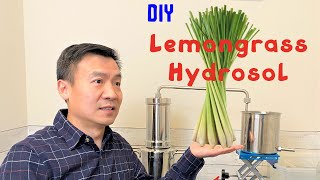 DIY Lemongrass Hydrosol at home by steam distillation with LETIME LT3000 distiller Hydrosol uses [upl. by Oir]