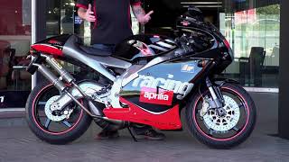 Looking back at the iconic Aprilia RS250 two stroke [upl. by Elfstan508]