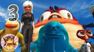 MONSTERS vs ALIENS Movie Game  The Big Sting chapter 3 Gameplay Walkthrough Part 3 1080p [upl. by Oiuqise652]