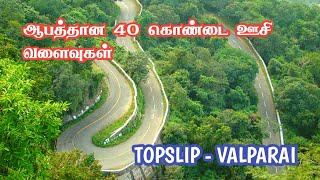 Thrill Drive TopSlip to Valparai  Sholaiyar Dam in Valparai  Jolly Trip [upl. by Aikemet]