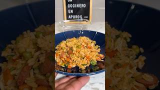 ARROZ CON POLLO COLOMBIANO 🇨🇴 recetasfaciles [upl. by Nobie]