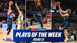 NBL24 Melbourne United Plays of the week  Round 18 v Phoenix [upl. by Brosy]