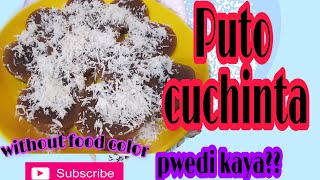 HOW TO MAKE PUTO CUCHINTA WITHOUT FOOD COLOR quick and easy steps [upl. by Neale]