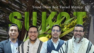 Shajarit de Sukot 2024  Yesod Olam Beit Yisrael México [upl. by Wernick613]