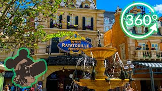 360º Ride on Remys Ratatouille Adventure  Complete Experience at EPCOT [upl. by Aiket]