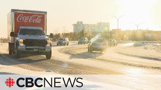 Its like driving on an ice rink Yellowknife residents call for improved road conditions [upl. by Vod]