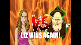 Linkara vs Iron Liz New Fight Liz Wins again [upl. by Muldon]