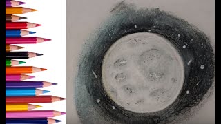 How To Color The Moon With My Secret Pencil [upl. by Attenod]