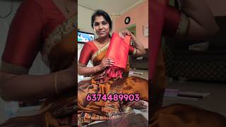 Minivlog 237 💁Kubera pattu softy silk saree  New collection update shots shortsfeed home [upl. by Akilak729]