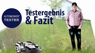 Husqvarna Automower® 420  Fazit des Praxistest [upl. by Marou]