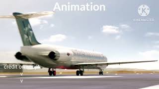 Spanair 5022 Crash Animation vs Real life planecrash [upl. by Neukam]