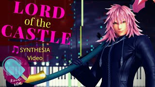 KH3 Lord of the Castle  ReMind Version  Synthesia Tutorial Data Marluxia Limit Cut Orchestral [upl. by Struve757]